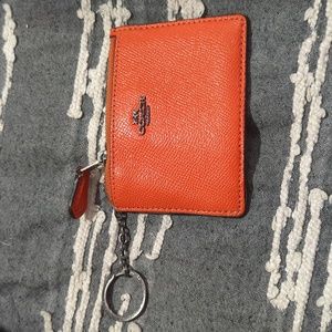Used COACH ID Case (Coral)